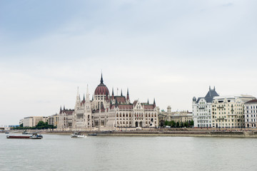 Fototapeta premium Budapest parliament in Hungary
