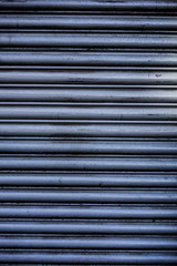 Abstract Lined Garage Doors Close Up