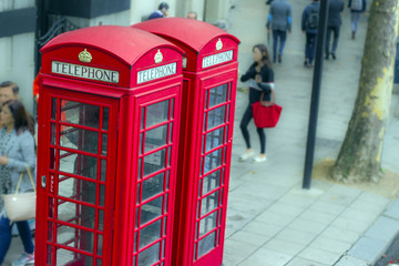 London Telefonzelle Rot