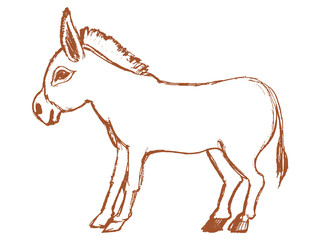 donkey symbol of stubbornness