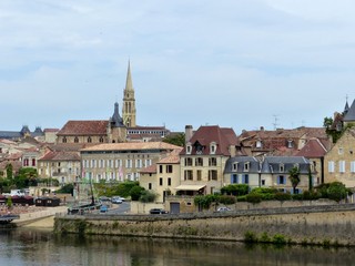 Fototapeta na wymiar Ville de Bergerac
