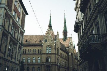 Building in Budapest, Hungary