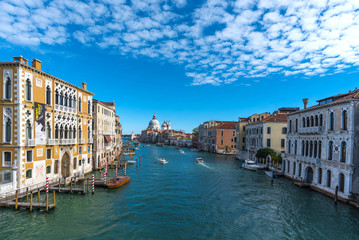 Fototapeta na wymiar Venice, Italy - The city on the sea, with the most characteristic places and touristic attractions.