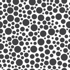 Rounds and circles seamless pattern