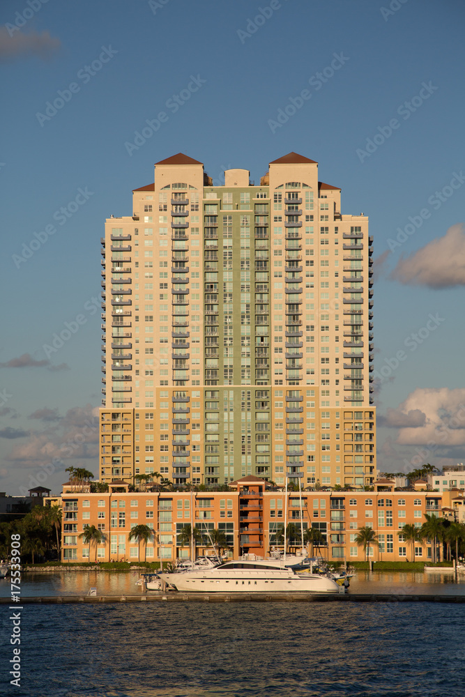 Sticker Evening Glow on Miami Condos