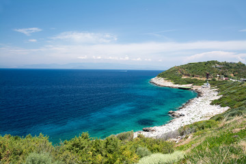 sky sea horizon nature island