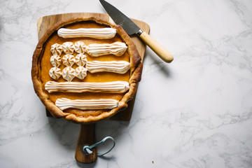Sweet potato pie.