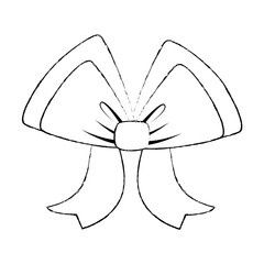 bowtie decorative isolated icon