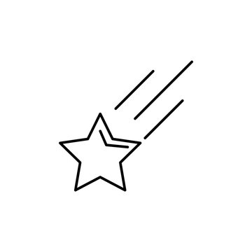 falling star icon