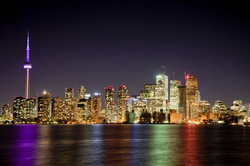 Fototapeta premium Toronto Night Lights