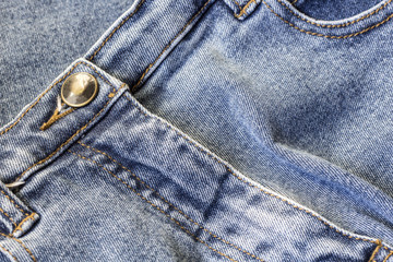 Naklejka premium blue jeans close up