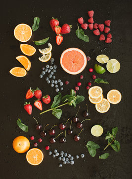 Fruits background