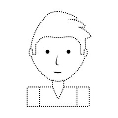 cartoon man icon