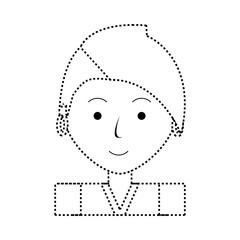 cartoon woman icon