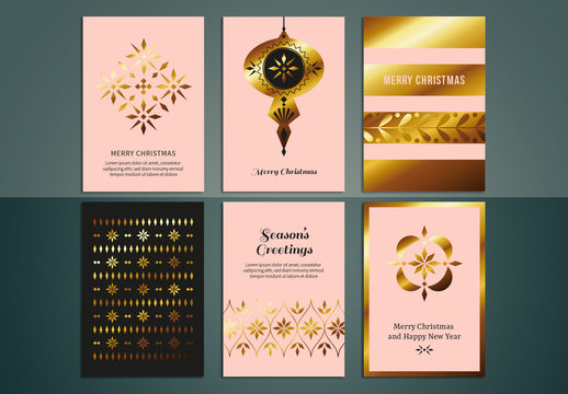 Christmas Greeting Card Set