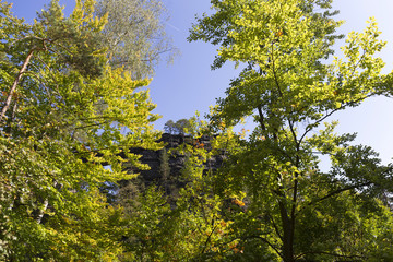 Autumn Landscape in the Czech Switzerland, Czech Republic