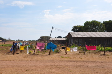 The african village. Tanzania