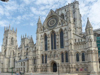 Fototapeta na wymiar South door of York cathedral
