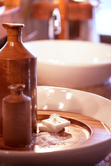 Luxury bathroom interior