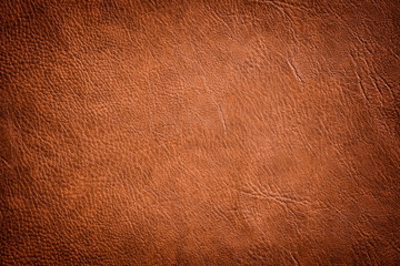 Brown Leather Texture used as luxury classic Background