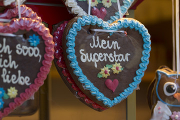 Obraz premium Lebkuchenherzen