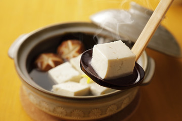 湯豆腐　Boiled tofu