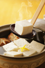 湯豆腐　Boiled tofu