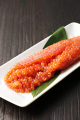 鮭の筋子　Salmon roe