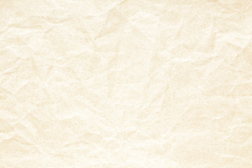 Old crumpled brown paper texture