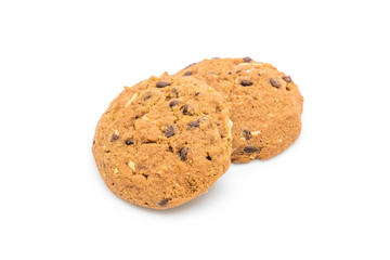 chocolate chips and cashew nut cookies