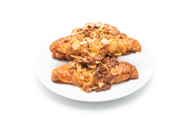 croissant with almonds
