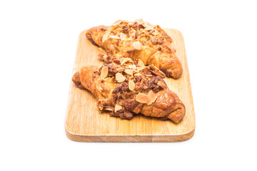 croissant with almonds