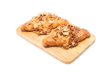 croissant with almonds