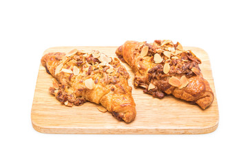 croissant with almonds