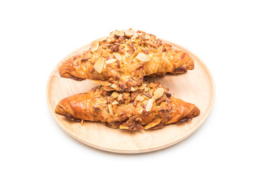 croissant with almonds