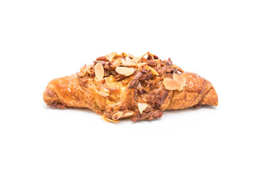 croissant with almonds