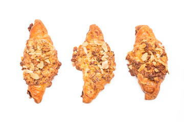 croissant with almonds