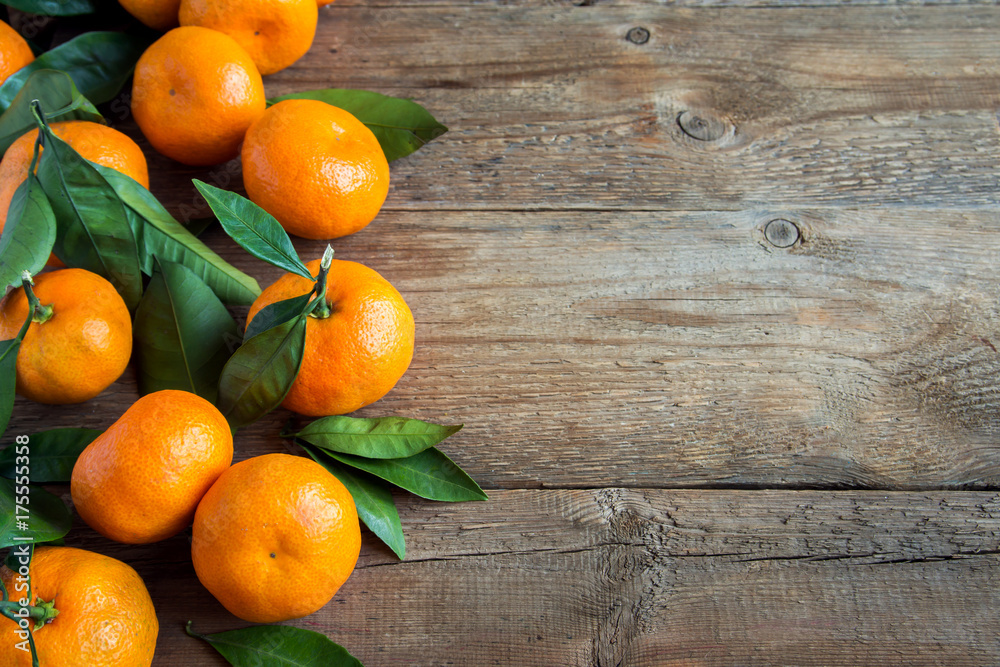 Wall mural tangerines