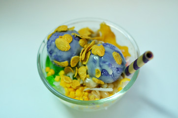 Halo-halo a Filipino dessert photo