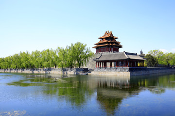 Fototapeta premium The Forbidden City turrets