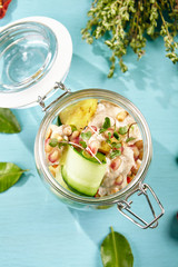 Menu of luxury restaurant