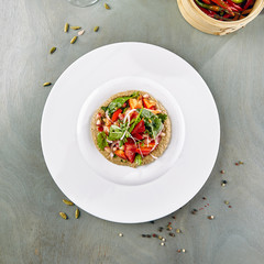 Menu of luxury restaurant