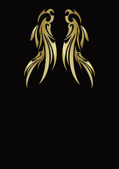 トライバル　天使の羽　翼