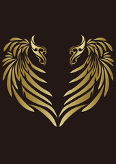 トライバル　天使の羽　翼