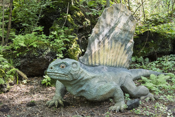 Carnivorous Lizard Edaphosaurus.