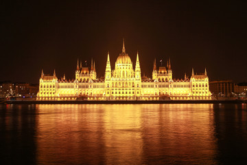 Fototapeta na wymiar Budapest night - Hungary