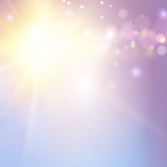 White spots on the blue background. Illustration.