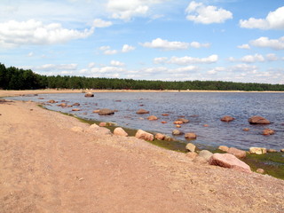 Fototapeta na wymiar coast of the Baltic sea