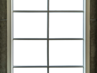 Blank copyspace on light glass window , used for background website or add text in advertise