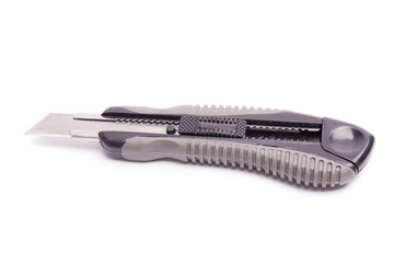 Paper knife isolated on white background